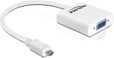 Adapter DELOCK, micro HDMI-D (M) na VGA (Z)