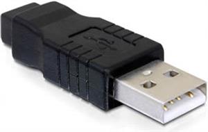 Adapter DELOCK, USB (M) na USB mini (Z)