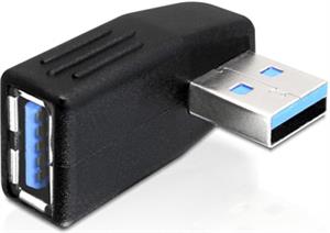 Adapter DELOCK, USB 3.0 (M) na USB 3.0 (Z), pod kutem 270