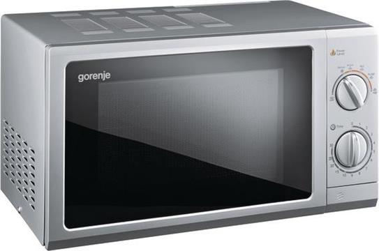 Mikrovalna pećnica Gorenje MO 17 MS 17 l, mehanička, 700 W, srebrna, timer