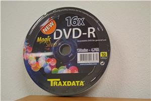 TRAXDATA OPTIČKI MEDIJ DVD-R 16X SPINDLE 10 Magic Silver