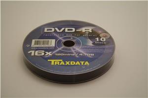 DVD-R TRAXDATA OPTIČKI MEDIJ 16X SPINDLE 10