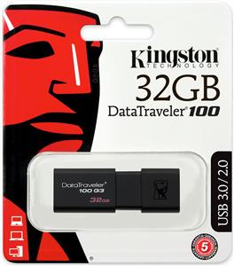 USB memorija 32 GB Kingston DataTraveler 100 G3 USB 3.0, DT100G3/32GB