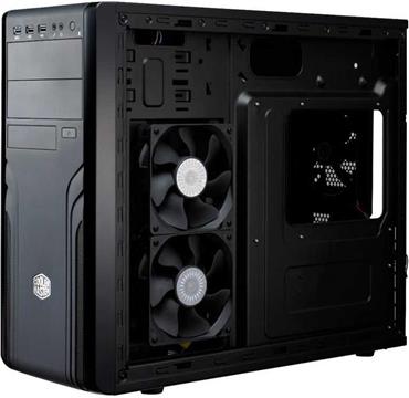 Kućište Midi Cooler Master Force 500, FOR-500-KKN1, crno, bez PS