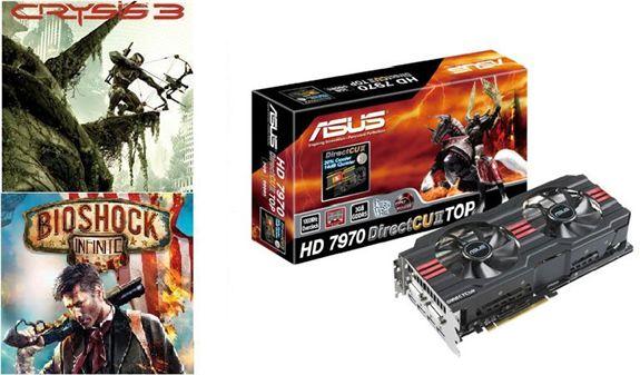 Grafička kartica HD7970-DC2T-3GD5 + Crysis 3 + BioShock Infinite