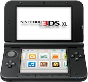 Nintendo 3DS XL Black/Silver konzola