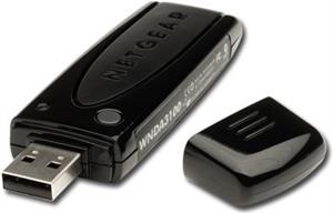 Network Card NETGEAR N600 (USB 2.0, Wi-Fi, 600Mbps, IEEE 802.11b/g/n) Retail + USB cable with cradle and fastener