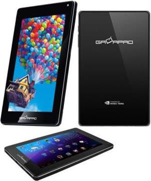 Tablet racunalo GAINWARD Galapad 7, 7'' multitouch IPS, QuadCore nVidia Tegra 3 1.3GHz, 1GB, 8GB flash, G-senzor, WiFi, BT 3.0, microSD, GPS, mHDMI, microUSB, kamera, Android 4.1, crno 