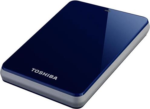 HDD External TOSHIBA Stor.E Canvio (2.5", 1TB, USB 3.0/ 2.0) Blue, HDTC710EL3AA