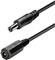 Transmedia TS 32 A, Low Voltage Extension Cable, 5,5 mm x 2,1 mm plug jack, useable up to 500 mA 12 V black 5,0 m