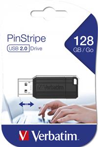 USB memorija 128 GB Verbatim PinStripe USB 2.0