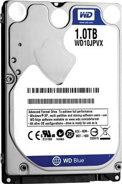 HDD Interni WD Blue™ 2.5" 1 TB, 5.400 rpm, WD10JPVX