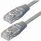 Kabel mrežni UTP, Cat. 5e, 0,5m, CCA, 26AWG, Savitljivi, Siv