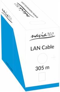 Kabel mrežni UTP, Cat. 6, 305m, Bakar, 23AWG, Tvrdi, Sivi