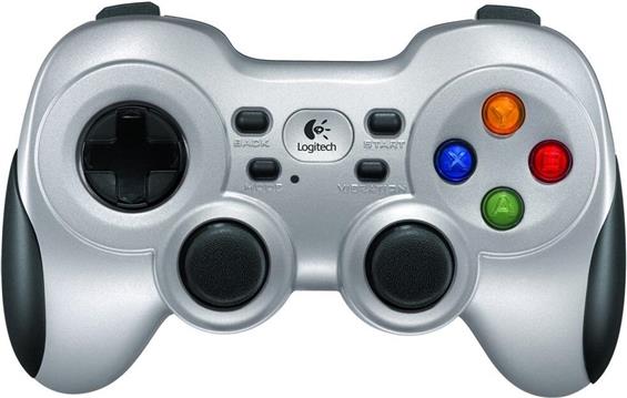 Gamepad Logitech F710 renew, USB, bežični, srebrni