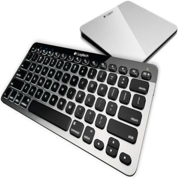 Tipkovnica Logitech Easy-Switch, bluetooth, za Apple, Mac, iPad, iPhone