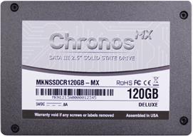 SSD 120.0 GB MUSHKIN ChronosMX MKNSSDCR120GB-MX, SATA3, 2.5'', MLC-chip, maks do 560/520 MB/s
