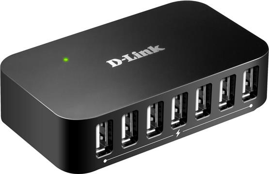 HUB eksterni USB2.0 D-Link DUB-H7, 7-port, USB2.0