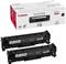 Canon toner CRG-718Bk, crni - 2 komada