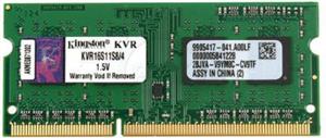 Memorija za prijenosno računalo Kingston 4 GB SO-DIMM DDR3 1600 MHz Value RAM, KVR16S11S8/4