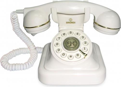 Brondi telefon Vintage 20 bijeli
