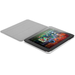 Tablet case Prestigio 8" PTC5780WH full protection white, Plastic/Polyurethane suitable for tablet PMP5780