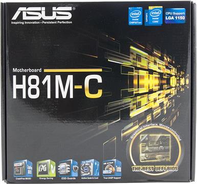 Matična ploča Asus H81M-C, s1150, mATX