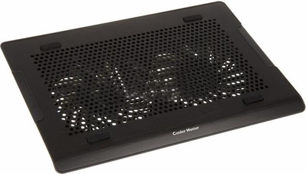 Hlađenje za notebook Cooler Master NotePal A200, do 16'', 2x USB, miniUSB, poteciometar za regulaciju, crno