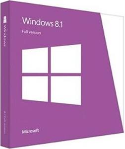 Operativni sustav Microsoft Windows 8.1 Cro 64-bit DVD, OEM, WN7-00622