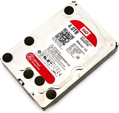 HDD Interni WD Red NAS 3.5" 4 TB, IntelliPower, WD40EFRX