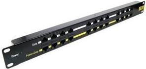 MaxLink 12 port 1U Rack mount 10 100 injector without power supply