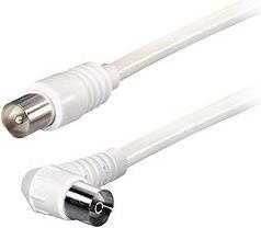 Kabel Antenski Transmedia FK 10 ZGW, TV-SAT 10,0m, IEC-plug straight 9,5 mm - IEC-jack right angle 9,5 mm