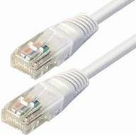 Kabel mrežni UTP, Cat. 5e, 1m, CCA, 26AWG, Savitljivi, Bijeli CAT5E-U053