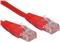 Kabel mrežni UTP, Cat. 5e, 1m, CCA, 26AWG, Savitljivi, Crven