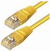 Kabel mrežni UTP, Cat. 5e, 15m, CCA, 26AWG, Savitljivi, Žuti