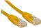 Kabel mrežni UTP, Cat. 5e, 0,5m, CCA, 26AWG, Savitljivi, Žut