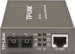 TP-Link 100M optički pretvarač, 10/100M RJ45 u 100M single-mod SC, Full-duplex, do 20km