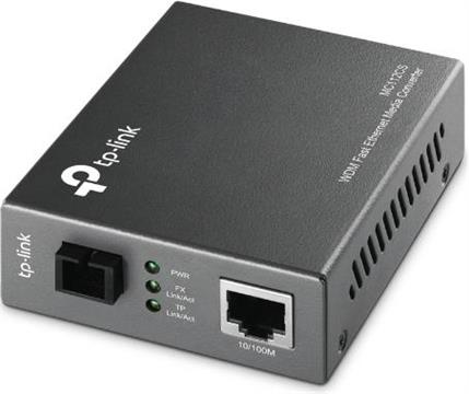 TP-Link MC112CS, Media converter designed to convert 100BASE-FX fiber to 100Base-TX copper media or vice versa. Adopting WDM technology, Supports SC fiber singlemode, The MC112CS will transmit at exte