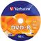 DVD-R Verbatim 4.7GB 16× Matt Silver Wagon Wheel 10 pack 