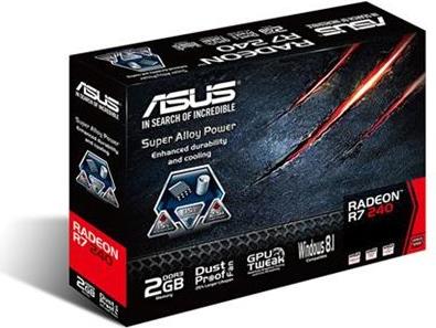 Grafička kartica AMD Asus Radeon R7 240 R7240-2GD3, 2GB GDDR3