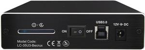 Eksterno kućište LC POWER, LC-35U3, 3.5" SATA, USB 3.0, crno