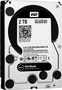 HDD Interni WD Black™ 3.5" 2 TB, 7.200rpm, WD2003FZEX