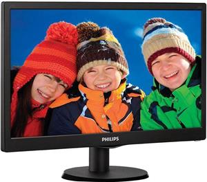 Monitor 21.5" Philips 223V5LSB2/10 16:9 Full HD (1920×1080) LED TFT, 5ms, 200 cd/m2, D-Sub, crni