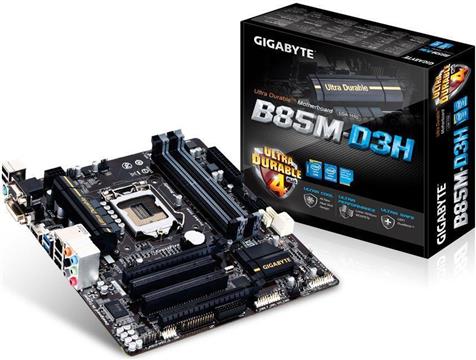 Matična ploča Gigabyte MB GA-B85M-DS3H, S.1150, iB85