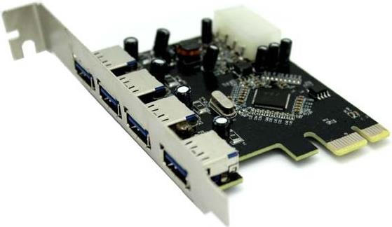 Kontroler PCI-E, ASONIC, USB 3.0, 4 porta