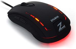 Miš Zalman ZM-M401R USB Optical Mouse 2500DPI, black