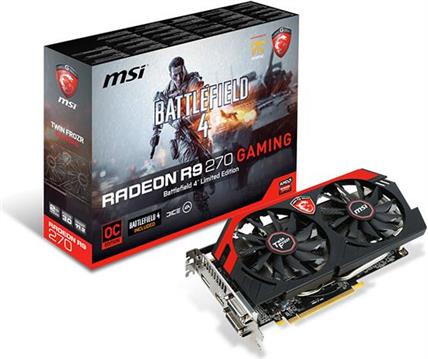 Grafička kartica MSI R9 270 GAMING BF4, 2GB 
