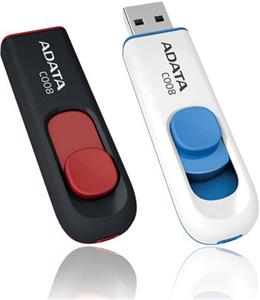 USB memorija 64 GB Adata C008 Black USB 2.0, AC008-64G-RKD