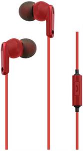 MS OASIS in-ear crvene slušalice s mikrofonom