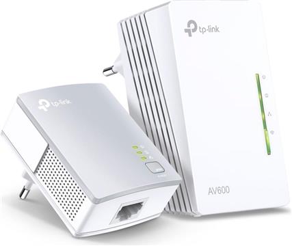 Powerline adapter TP-LINK TL-WPA4220KIT, mreža putem postojećih električnih instalacija, 300Mb WiFi access point, 2xLAN